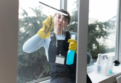 Nettoyage de vitres intérieures et extérieures à Darvoy